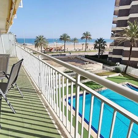 Aguamarina Gandia - Primera Linea De Playa * Playa de Gandia